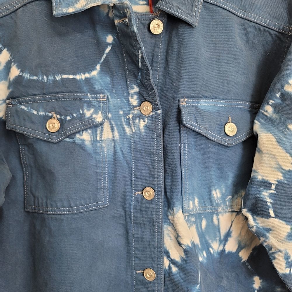 Urban Outfitters BDG tie-dye shirt jacket size small - Picture 6 of 12